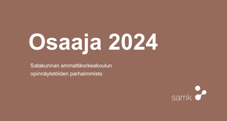 Vaikeuksien kautta voittoon – tarina opinnäytetyön takaa